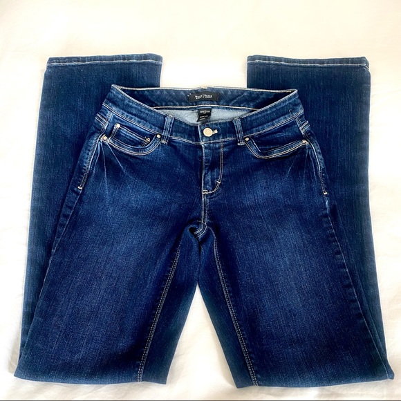 WHBM Boot Leg Jeans 4R - Picture 3 of 8